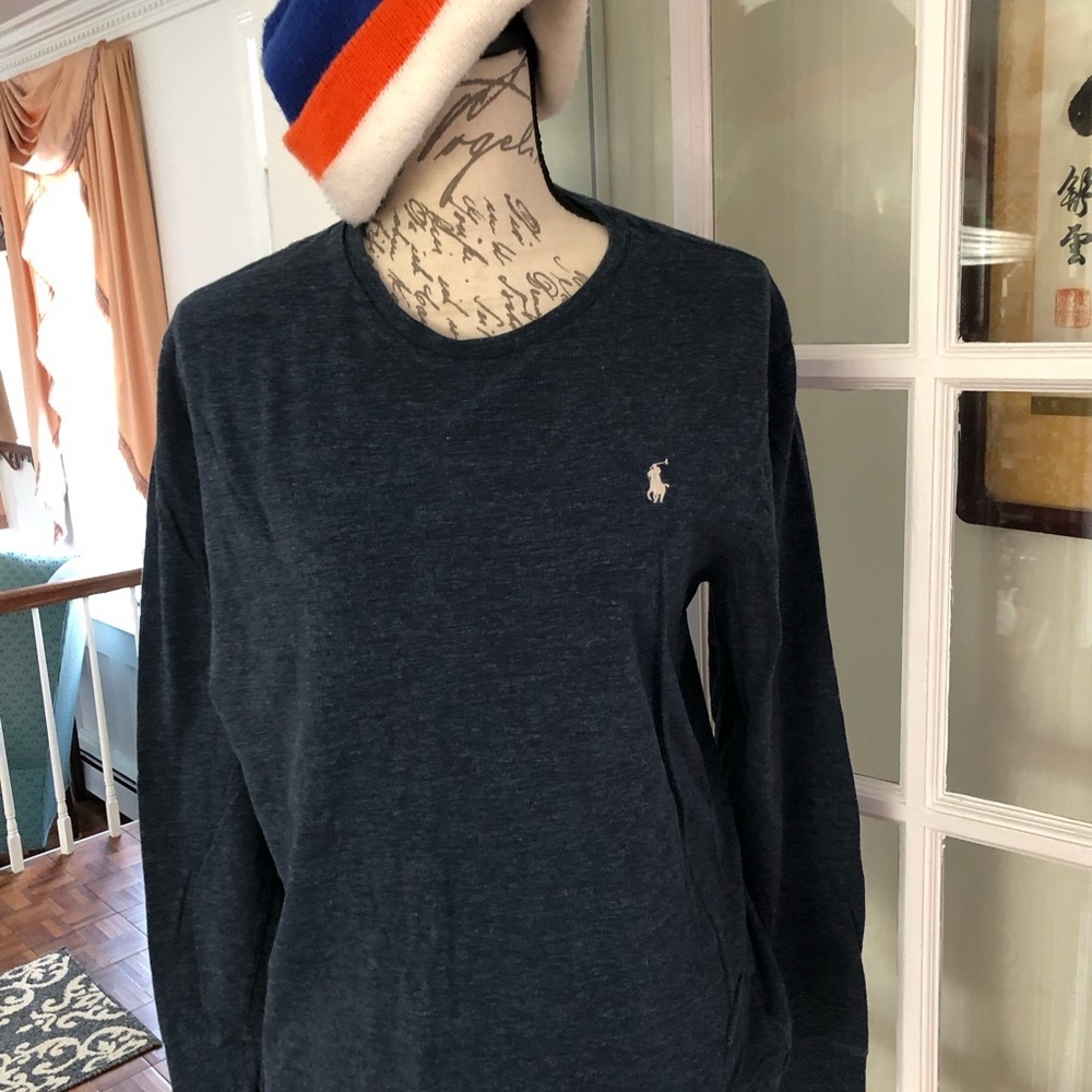 RALPH LAUREN POLO MENS LONG SLEEVE SLIM FIT TOP - Picture 3 of 10